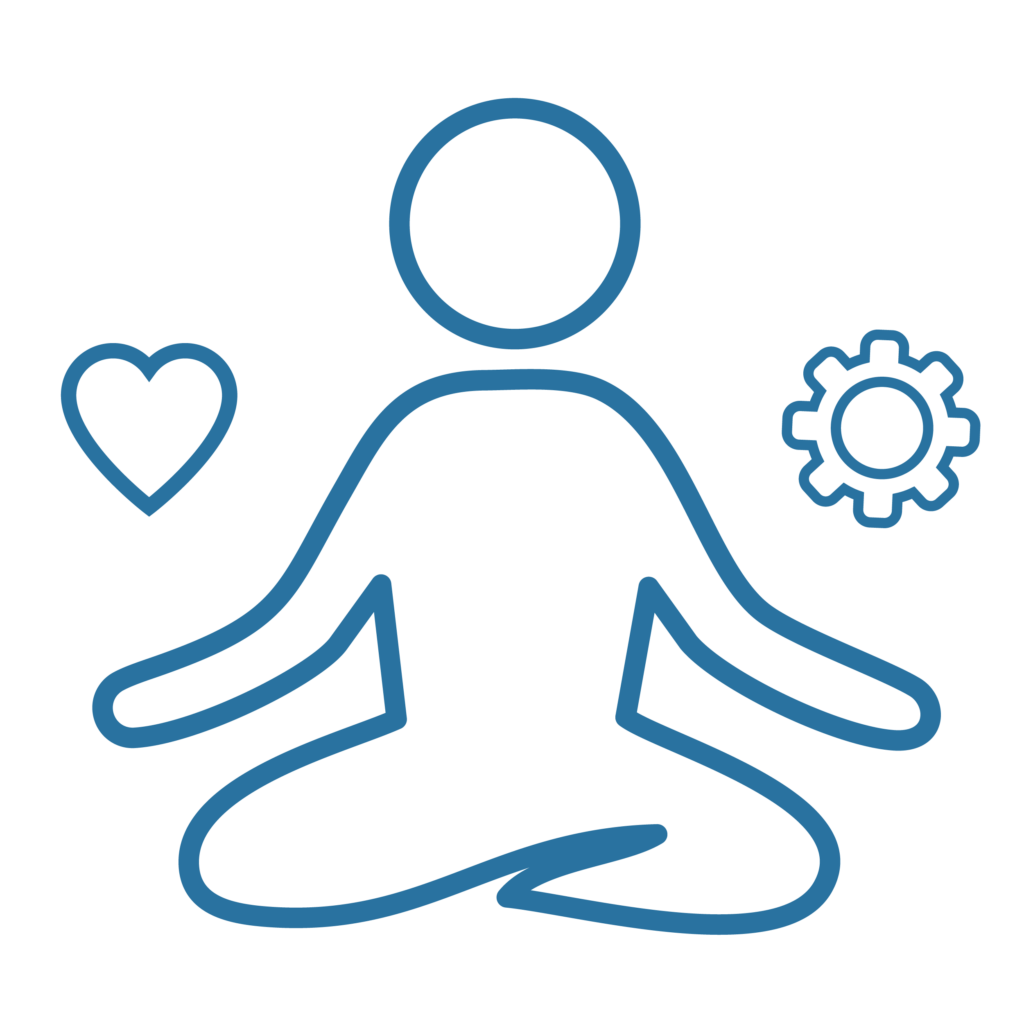 Manage stress icon